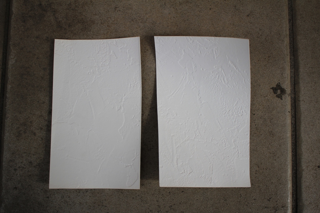 実験 タバコのヤニ汚れ クロス 壁紙がどの程度汚れるか実験してみました